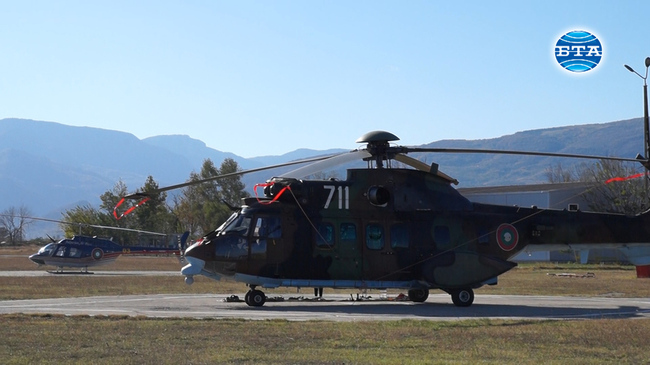 В 24-та авиобаза – Крумово отбелязаха 57 години от създаването на вертолетната авиация у нас