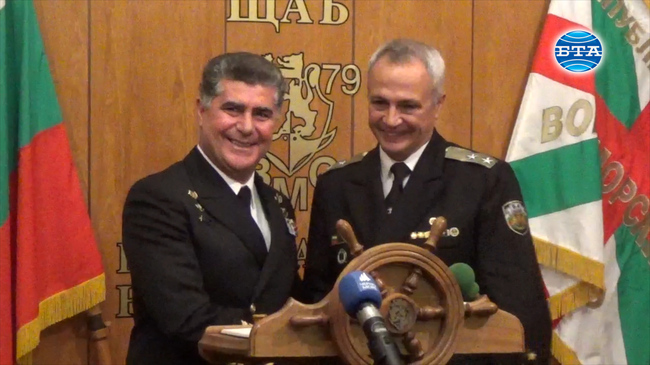 Сътрудничеството между ВМС на България и Гърция са обсъдили командващите на двата флота