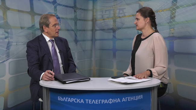 Интервю с Дмитрий Панкин, президент на Черноморската банка за търговия и развитие (ЧБТР) 