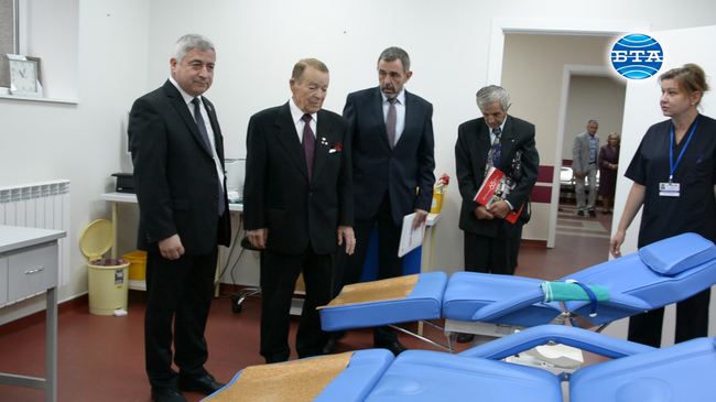 Откриха новото отделение по трансфузионна хематология в Университетска болница "Канев" в Русе