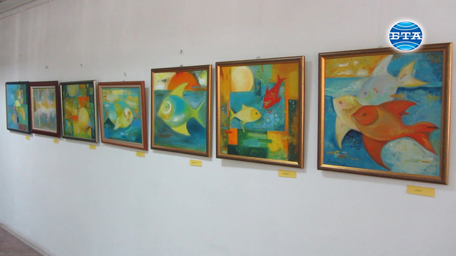 Художничката Даря Евтимова откри изложба "Настроения" в галерия "Кракра"