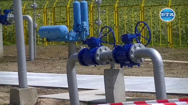 В ямболското село Лозенец откриха разширение на транзитния газопровод за Турция
