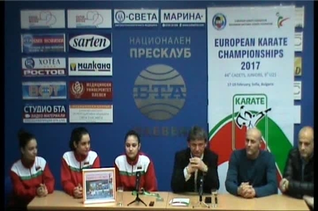 Пресконференция на КБИ "Петромакс" - Плевен - сенсей Русалин Русалинов - вицепрезидент на БНФК и президент на клуба в Плевен.