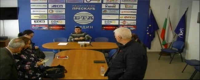 Пресконференция на председателят на РИК -Видин Павел Петков
