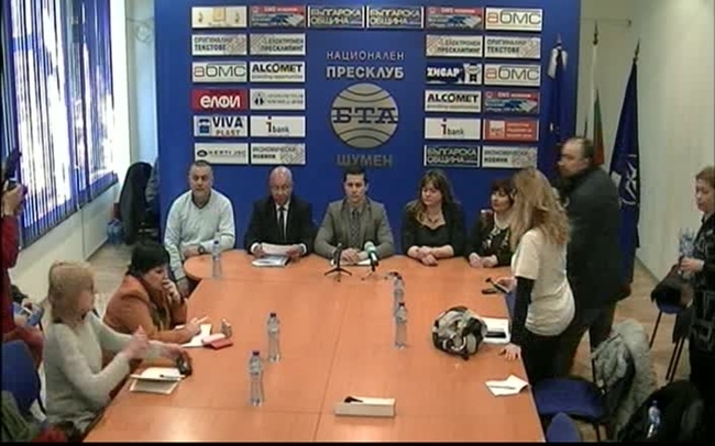 Представяне на листата с кандидати за народни представители на Коалиция „АБВ – Движение 21“ в Шуменския избирателен район 