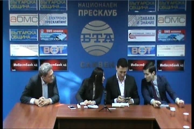 Пресконференция на на председателя на партия АБВ Константин Проданов 