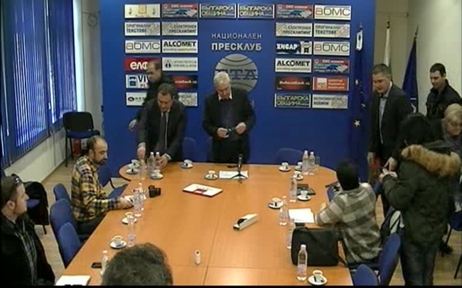 Пресконференция на областното и общинското ръководство на БСП – Шумен, и на депутата Иван Иванов