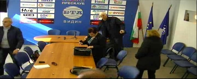 Пресконференция на председателят на РИК-Видин Павел Петков