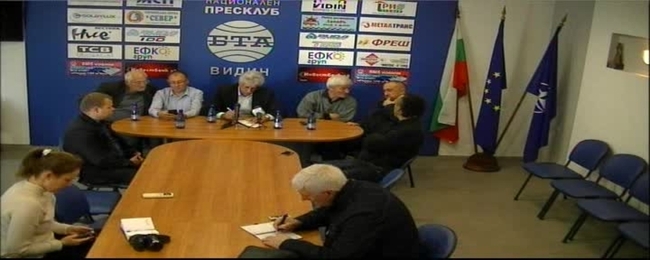 Пресконференция на ПП "Екогласност" на лидера й Емил Георгиев