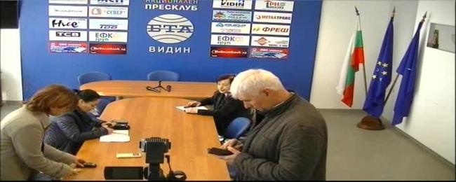 Пресконференция на председателят на РИК -Видин Павел Петков