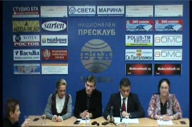 Депутатът от "БСП Лява България" КРАСИМИР ЯНКОВ за престъпността и националната сигурност - пресконференция - Плевен.