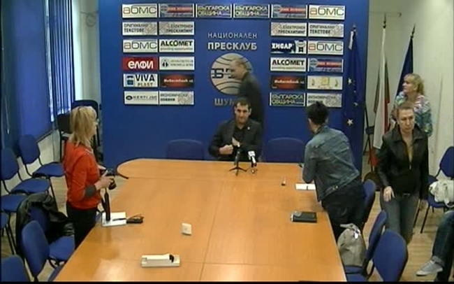 Пресконференция на народния представител Димитър Делчев, секретар на ПГ на Реформаторския блок