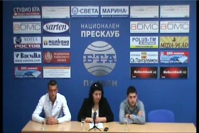 Пресконференция на ГАЛЯ ДЕНЕВА - КРЪСТЕВА - директор на Професионалната гимназия по селско стопанство в Долни Дъбник