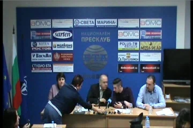 Пресконференция на инж. ДАНАИЛ ВЪЛОВ - кмет на община Червен бряг, област Плевен.