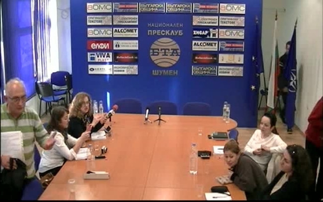 Пресконференция на Мая Манолова - омбудсман на Република България
