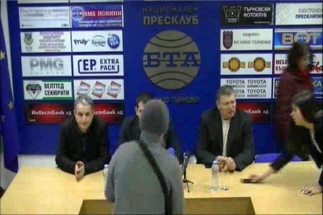 Пресконференция на народния представител Димитър Делчев, секретар на ПГ на Реформаторския блок