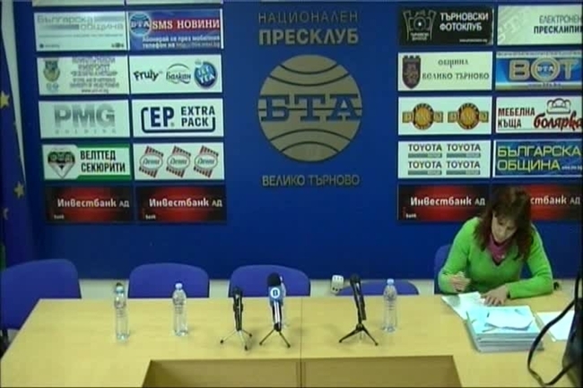 Пресконференция на заместник-председателя на Народното събрание Иван Иванов с участието на председателя на ДСБ Радан Кънев