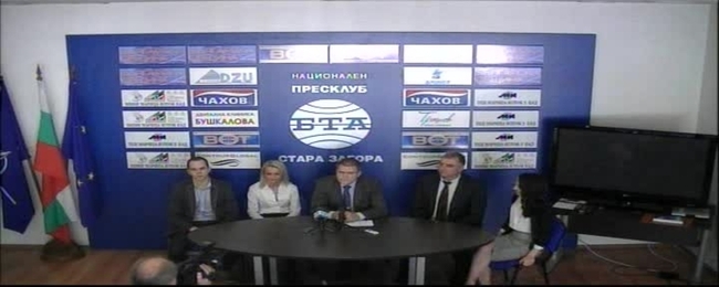 Пресконференция на Николай Цонев, лидер на ПП Нова Алтернатива