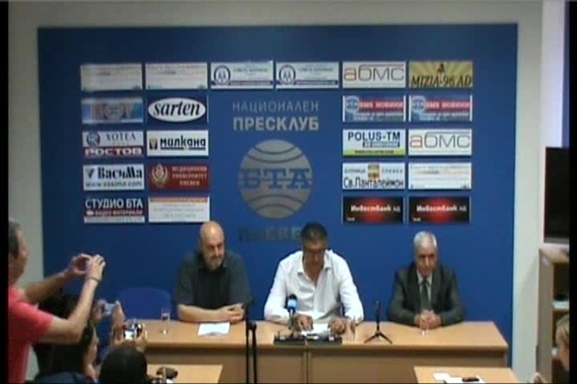 Пресконференция на ПП АБВ - ЦВЕТАН АНТОВ - регионален лидер - Плевен