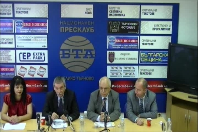 Пресконференция на ректора на ВТУ проф. Хр. Бонджолов