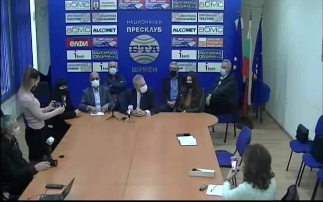 Пресконференция на председателя на ПП АБВ Румен Петков