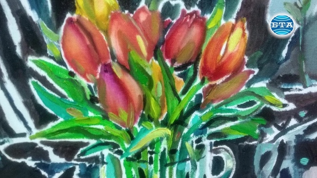 Плевенски художник показва картини, създадени по време на локдауна