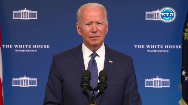 САЩ ви подкрепя във всяка стъпка, заяви Джо Байдън във видеообръщение към участниците в Срещата на върха на инициативата "Три морета" в София