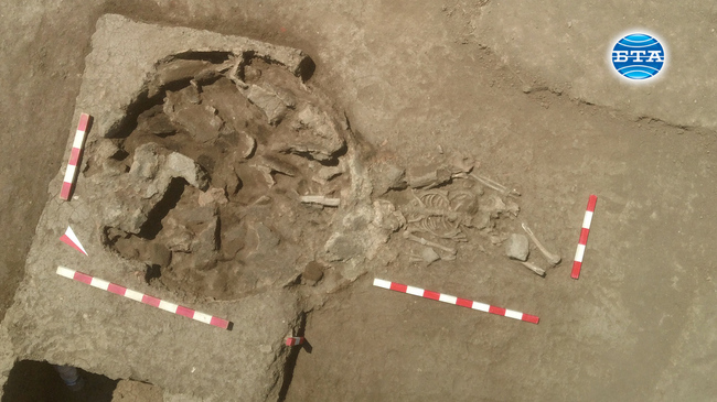 Човешки останки на 8000 години и много артефакти открити край село Синаговци
