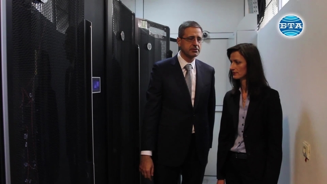 Еврокомисар Мария Габриел посети Института по информационни и комуникационни технологии на БАН