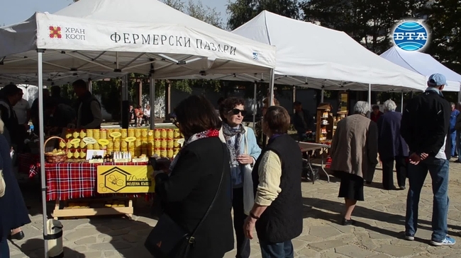 Фермерски пазар в Добрич
