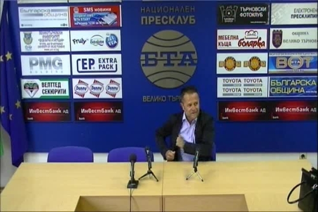 Пресконференция на заместник-председателя на Народното събрание Иван Иванов