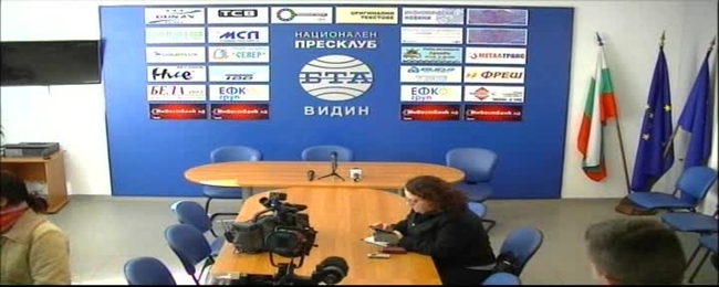 Пресконференция  на депутатът Владимир Тошев и на избрания кмет на Видин от ПП ГЕРБ Огнян Ценков
