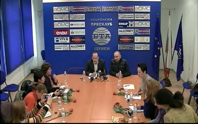 Пресконференция на председателя на ДСБ Радан Кънев