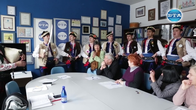 Коледари в БТА