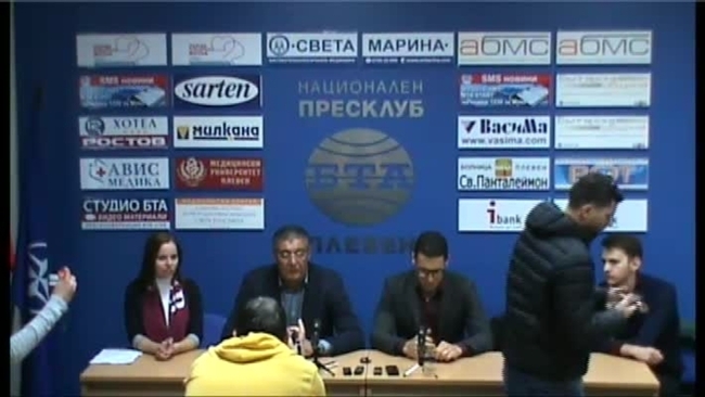 "Аз избрах да остана в България" - национална инициатива на АБВ - представя я в Плевен лидерът на АБВ КОНСТАНТИН ПРОДАНОВ.