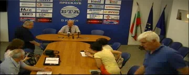 Пресконференция на Жорж Ганчев и Кольо Парамов