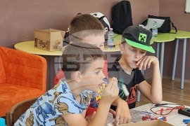 Момчиловци - Роботика и програмиране за деца - открит урок