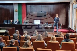 Видин - Окръжен съд - ученици - лекция-беседа