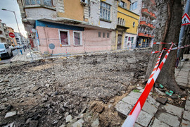 Бургас - улица „Уилям Гладстон“ - ремонт