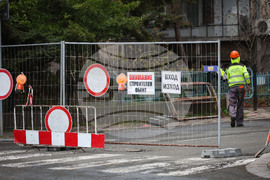 Бургас - улица „Уилям Гладстон“ - ремонт