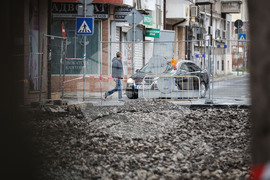 Бургас - улица „Уилям Гладстон“ - ремонт