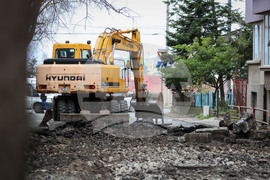 Бургас - улица „Уилям Гладстон“ - ремонт