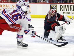 APTOPIX Rangers Hurricanes Hockey