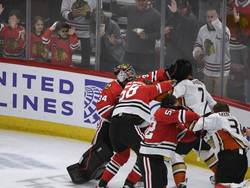 Ducks Blackhawks Hockey