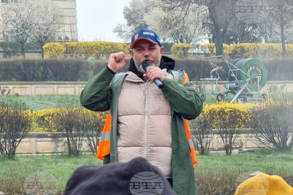 Румъния - таксиметрови шофьори - протест