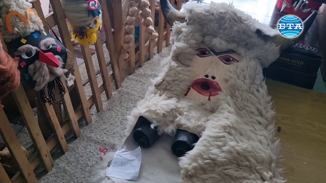 Читалището в търговищкото село Пробуда ще покаже в благотворителна изложба-базар кукерски маски и рисунки, свързани със Сирни Заговезни