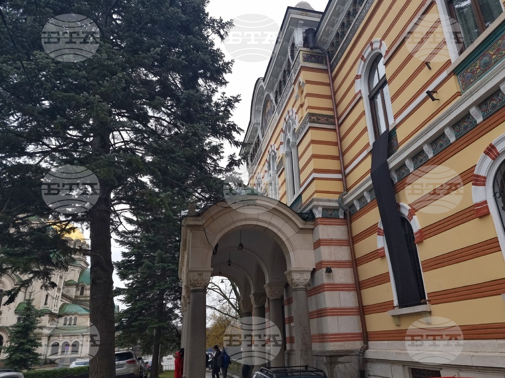 Свети синод - Патриарх Неофит - кончина - траурно знаме