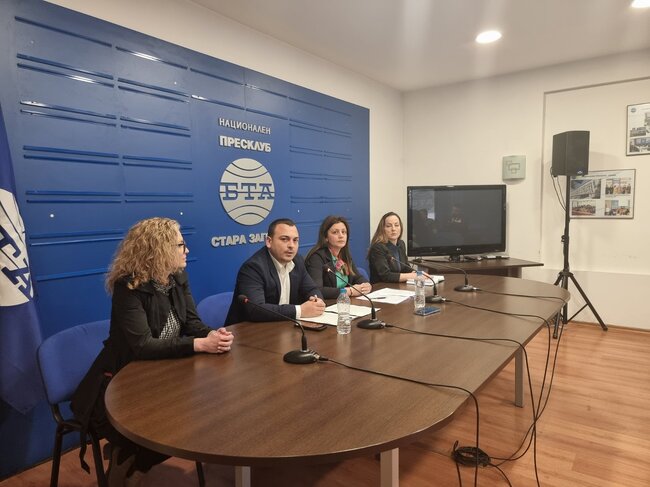 Пресконференция на партия "Възраждане" в Стара Загора