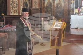 Кърджали - храм „Св. Георги Победоносец” - патриарх Неофит - заупокойна панихида