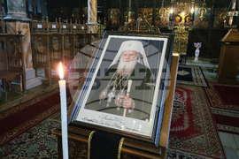 Самоков - Митрополитска църква - заупокойна панихида